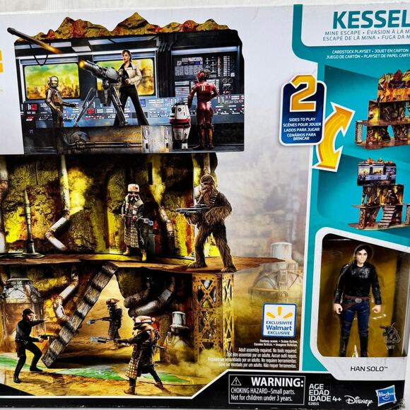 Hasbro Star Wars Kessel Mine Scape Force Link 2.0 Playset with Han Solo - Picture 9 of 10